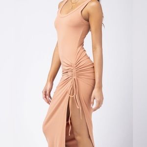 LSpace Sandpiper Ribbed Midi Dress
